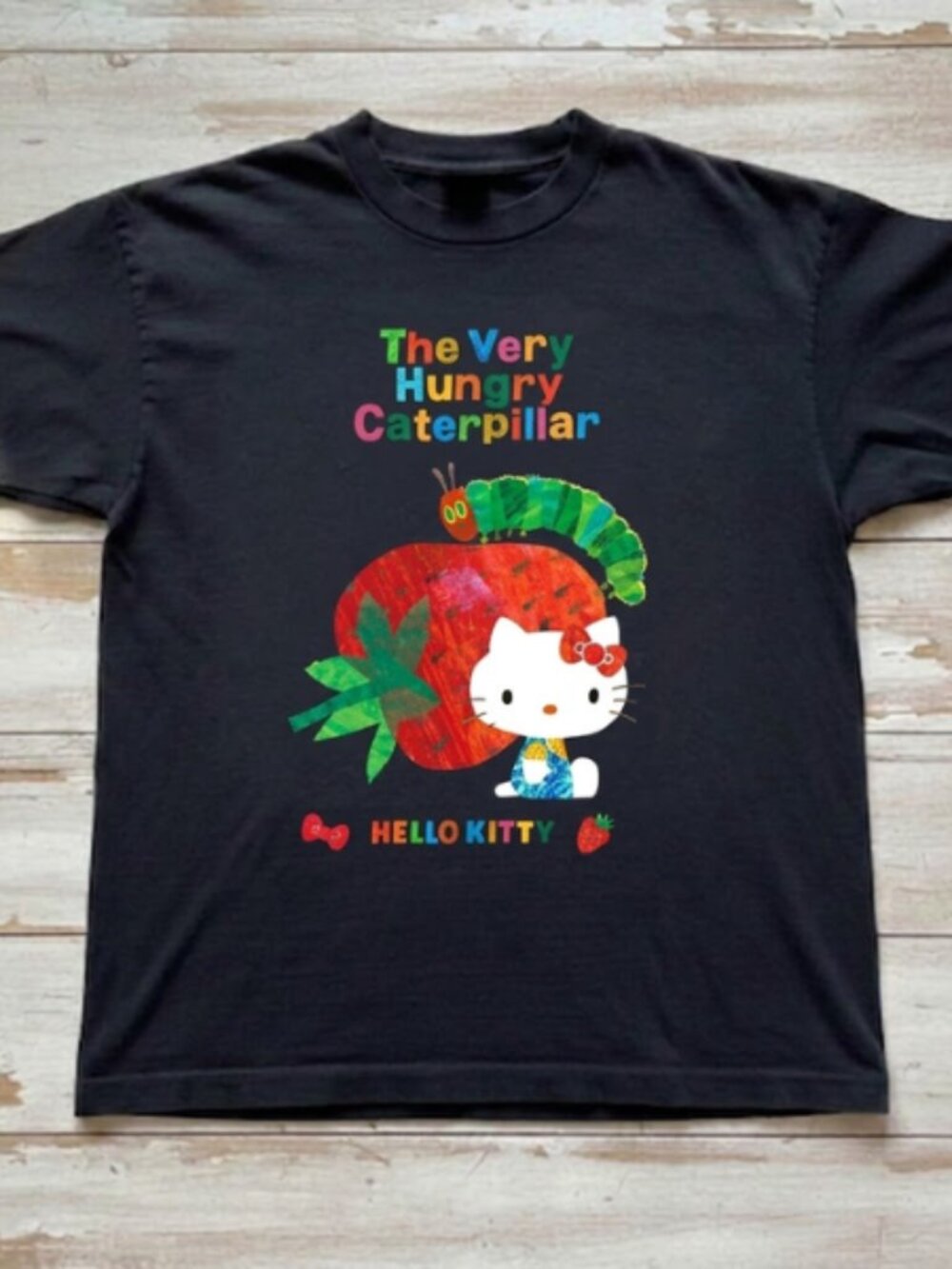 Hello Kitty x The Very Hungry Caterpillar Graphic T-Shirt